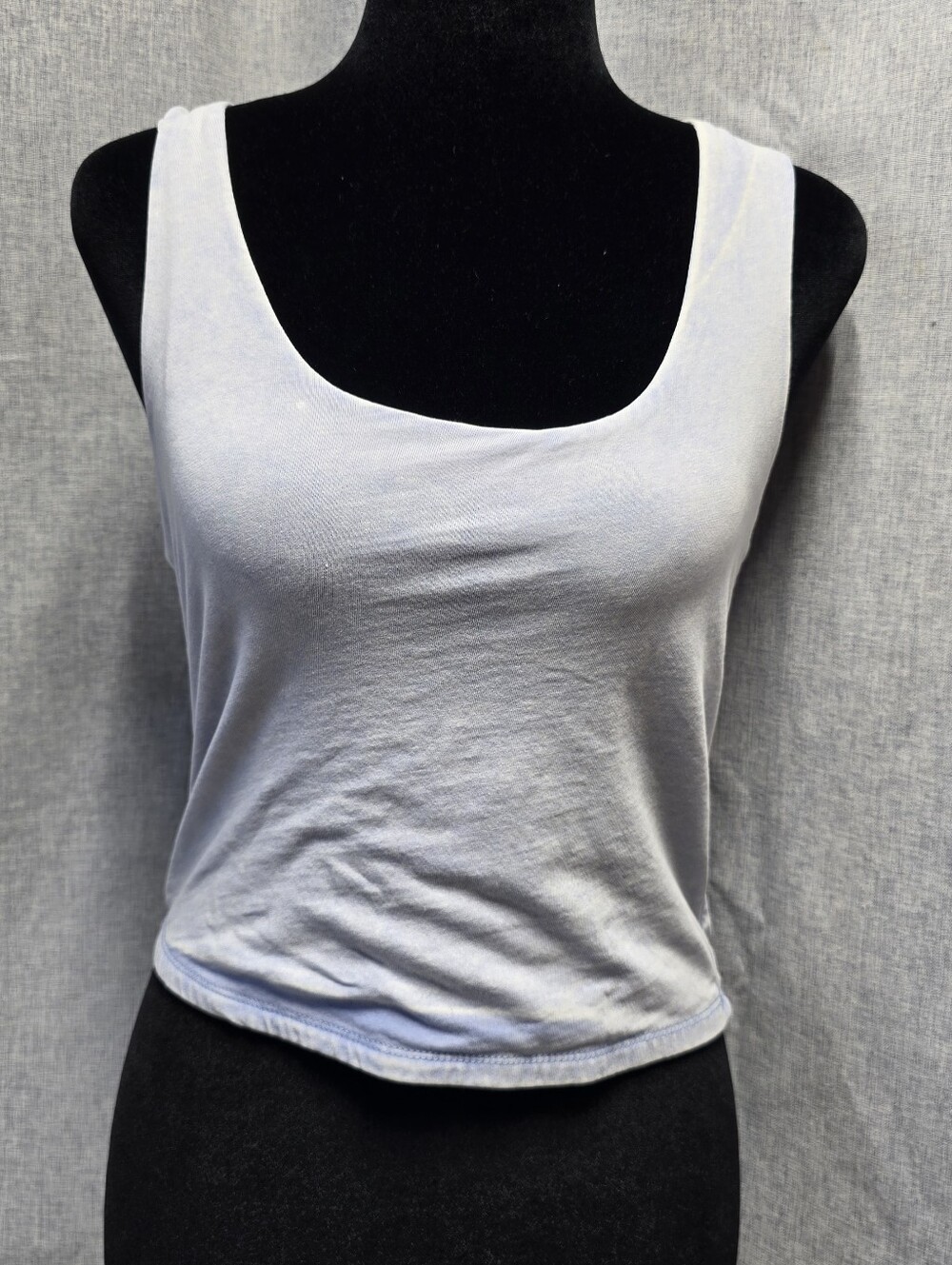 Pink Rose Women's Light Blue Scoop Neck Tank Top Size M